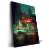 Cyberpunk Gritty Tech Cityscape Wall Art - Cyberpunk 2077 Shop