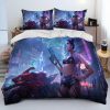 Cyberpunk Motorcycle Sexy Girl Comforter Bedding Set Duvet Cover Bed Set Quilt Cover Pillowcase king Queen 15 - Cyberpunk 2077 Shop