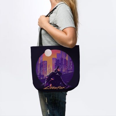 Cyberpunk City Tote Official Cow Anime Merch
