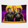 Cyberpunk V Protagonist City Neon Tapestry Official Cow Anime Merch