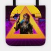 Cyberpunk Female Protagonist City Neon Tote Official Cow Anime Merch