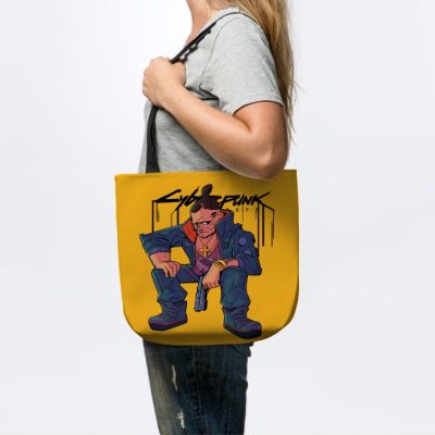 Jackie Welles Cyberpunk 2077 Tote Official Cow Anime Merch