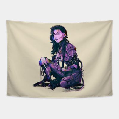 Cyberpunk Lade Tapestry Official Cow Anime Merch