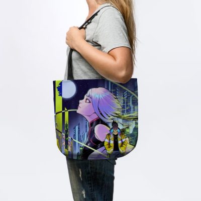 Cyberpunk Edgerunners Tote Official Cow Anime Merch