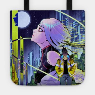 Cyberpunk Edgerunners Tote Official Cow Anime Merch