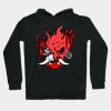 Cyberpunk Red Hoodie Official Cow Anime Merch
