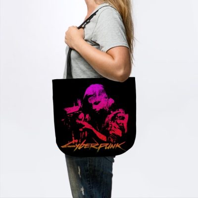Cyberpunk Abstract Tote Official Cow Anime Merch