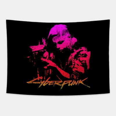 Cyberpunk Abstract Tapestry Official Cow Anime Merch