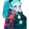 Cyberpunk Edgerunners - Bloody Rebecca Tote Bag Official Cow Anime Merch