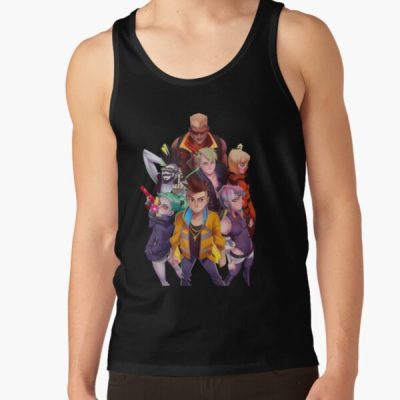 Characters Of Cyberpunk Edgerunners  Anime Tank Top Official Cow Anime Merch