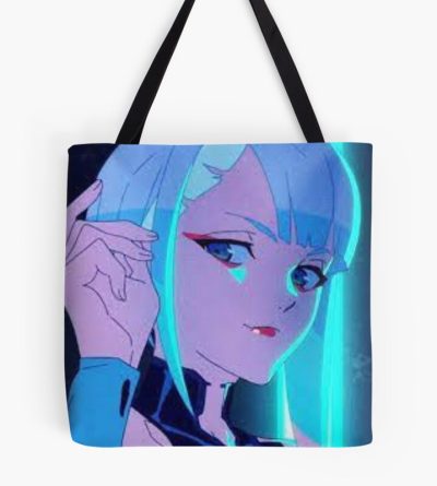 Lucy Cyberpunk Edgerunners Tote Bag Official Cow Anime Merch