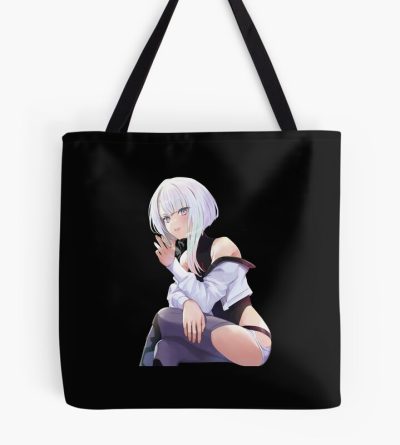 Lucy  - Cyberpunk Edgerunners Tote Bag Official Cow Anime Merch