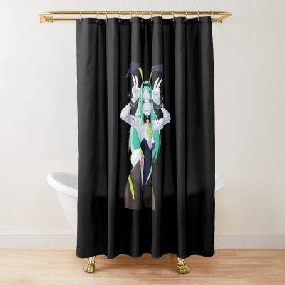 Rebecca  - Cyberpunk Edgerunners Shower Curtain Official Cow Anime Merch