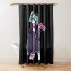 Rebecca - Cyberpunk Edgerunners Shower Curtain Official Cow Anime Merch
