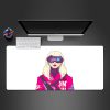 cyberpunk blonde girl gamer mouse pad xl size pc gaming computer desk mat for mouse and keyboard xxl mousepad - Cyberpunk 2077 Shop