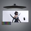 cyberpunk cat girl design gaming mouse pad xl size computer desk mat - Cyberpunk 2077 Shop