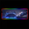 delorean design rgb gamer mouse pad xl size pc gaming computer desk mat for mouse and keyboard xxl mousepad - Cyberpunk 2077 Shop