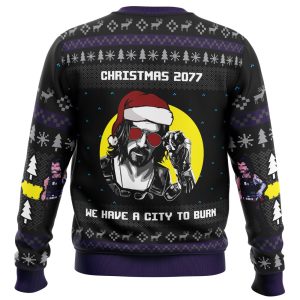 Christmas 2077 CF PC men sweatshirt BACK mockup 300x300 1 - Cyberpunk 2077 Shop